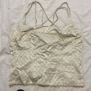 Cute gold top